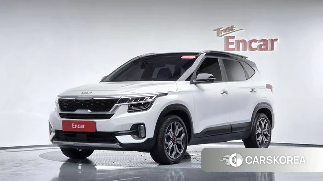 Kia Seltos 2022 Белый из Кореи