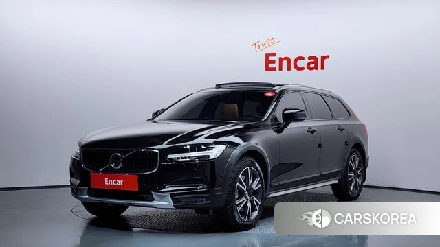 Volvo V90 Cross-Country 2018 Черный из Кореи