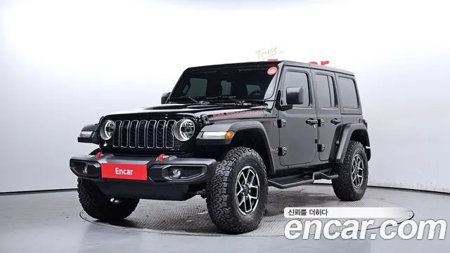 Jeep Wrangler (JL) 2024 Черный из Кореи