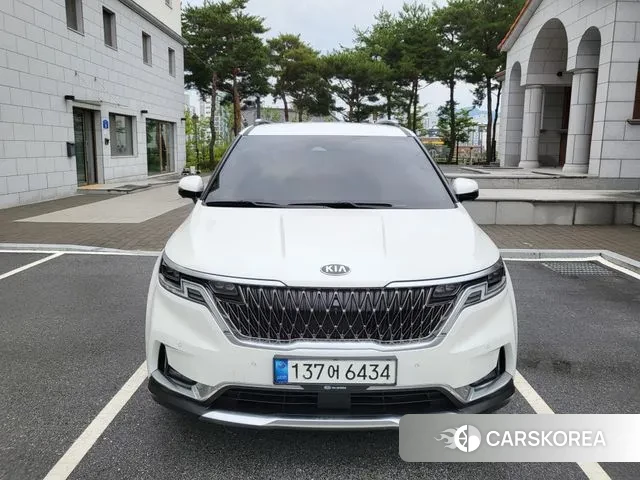 Kia Carnival 4th generation 2021 Белый из Кореи