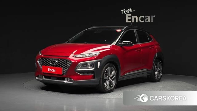 Hyundai Kona 2018 Красный из Кореи
