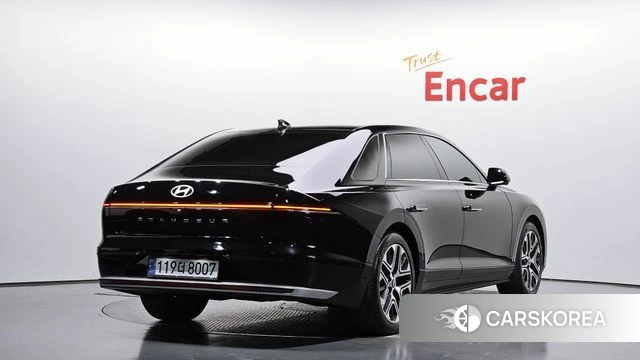 Hyundai Grandeur (GN7) 2024 Черный из Кореи