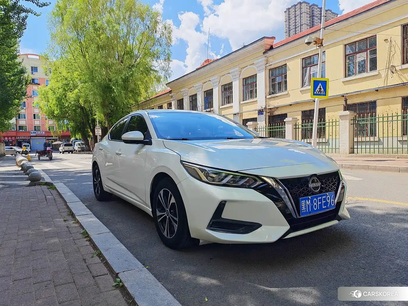 Nissan Sylphy 2022 Белый из Китая