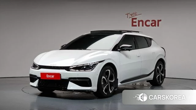 Kia EV6 2023 Белый из Кореи