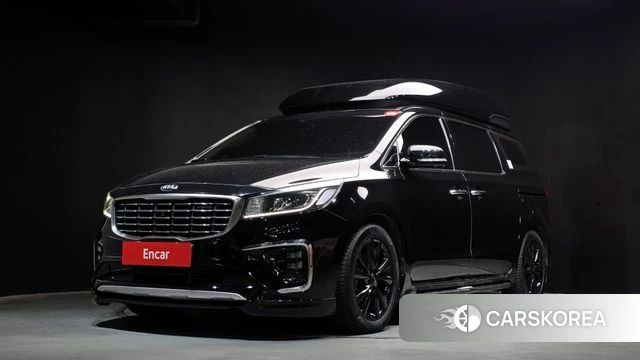 Kia The New Carnival 2018 Черный из Кореи
