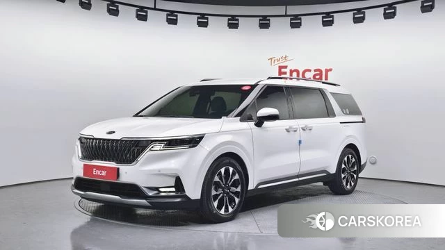 Kia Carnival 4th generation 2021 Белый из Кореи