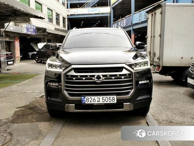 Ssangyong The New Rexton Sport 2025 Черный из Кореи