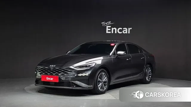 Kia K8 Hybrid 2021 Серый из Кореи