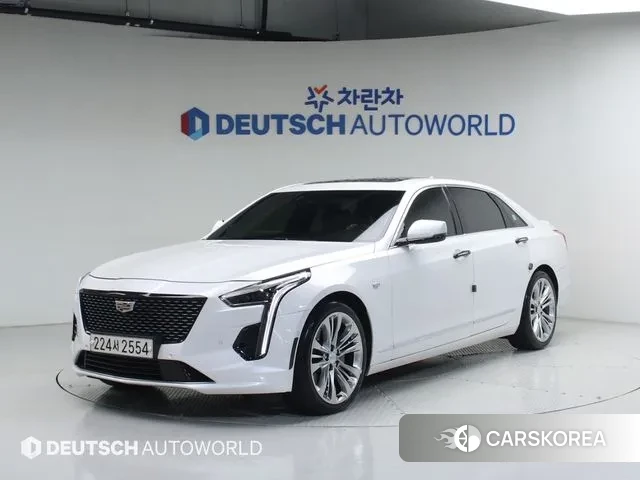 Cadillac CT6 2019 Белый из Кореи