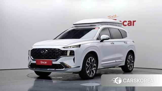 Hyundai The New Santa Fe 2020 Белый из Кореи