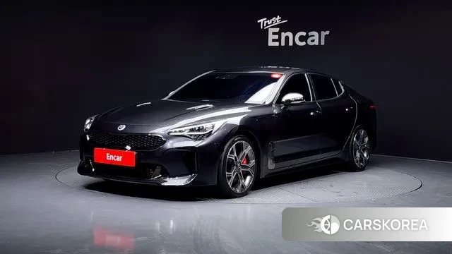 Kia Stinger 2018 Серый из Кореи