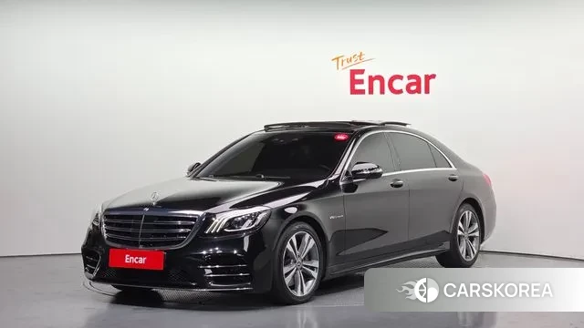 Mercedes-Benz S-Class W222 2018 Черный из Кореи