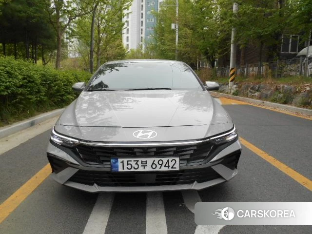 Hyundai The New Avante (CN7) 2025 Серебряный из Кореи
