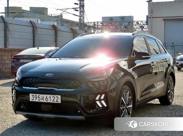 Kia The New Niro 2021 Черный из Кореи