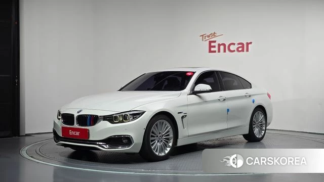BMW 4 Series (F32) 2018 Белый из Кореи