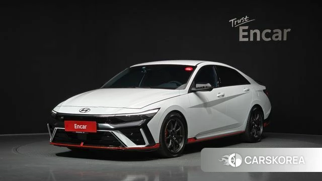 Hyundai The New Avante (CN7) 2024 Белый из Кореи