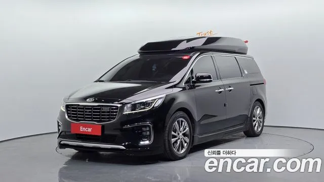 Kia The New Carnival 2018 Черный из Кореи