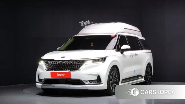 Kia Carnival 4th generation 2021 Белый из Кореи