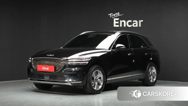 Genesis GV70 2021 Черный из Кореи