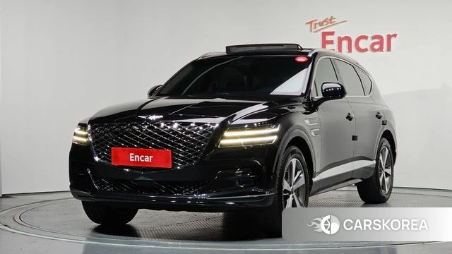 Genesis GV80 2021 Черный из Кореи