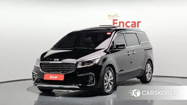 Kia The New Carnival 2019 Черный из Кореи