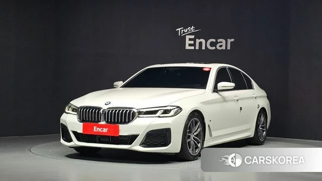 BMW 5 Series (G30) 2021 Белый из Кореи