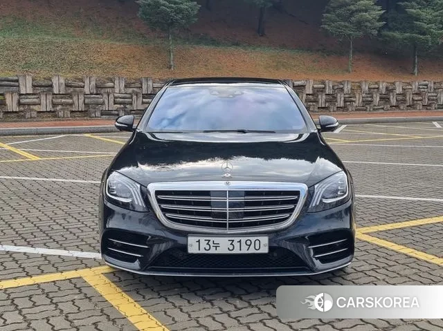 Mercedes-Benz S-Class W222 2018 Черный из Кореи