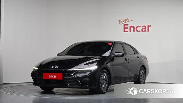 Hyundai The New Avante (CN7) 2023 Черный из Кореи