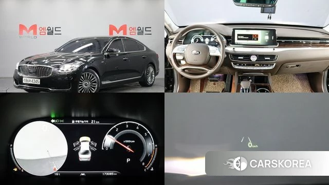 Kia More K9 2019 Черный из Кореи