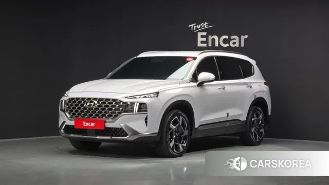 Hyundai The New Santa Fe 2021 Белый из Кореи