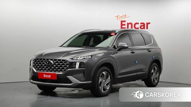 Hyundai The New Santa Fe 2022 Серый из Кореи