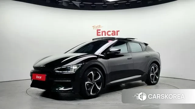 Kia EV6 2022 Черный из Кореи