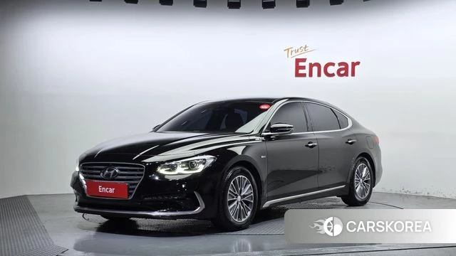 Hyundai Grandeur IG Hybrid 2019 Черный из Кореи