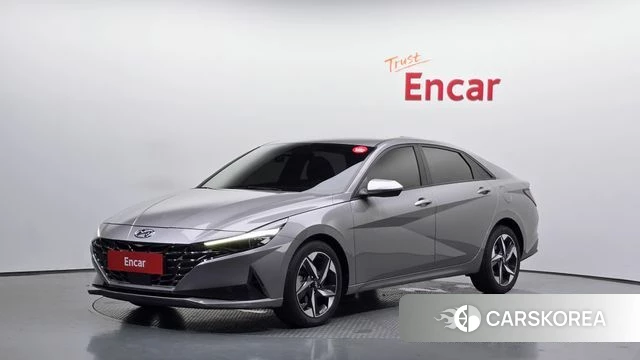 Hyundai Avante (CN7) 2021 Серый из Кореи