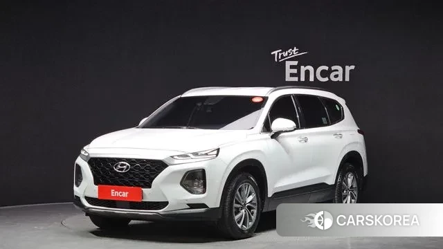 Hyundai Santa Fe TM 2018 Белый из Кореи