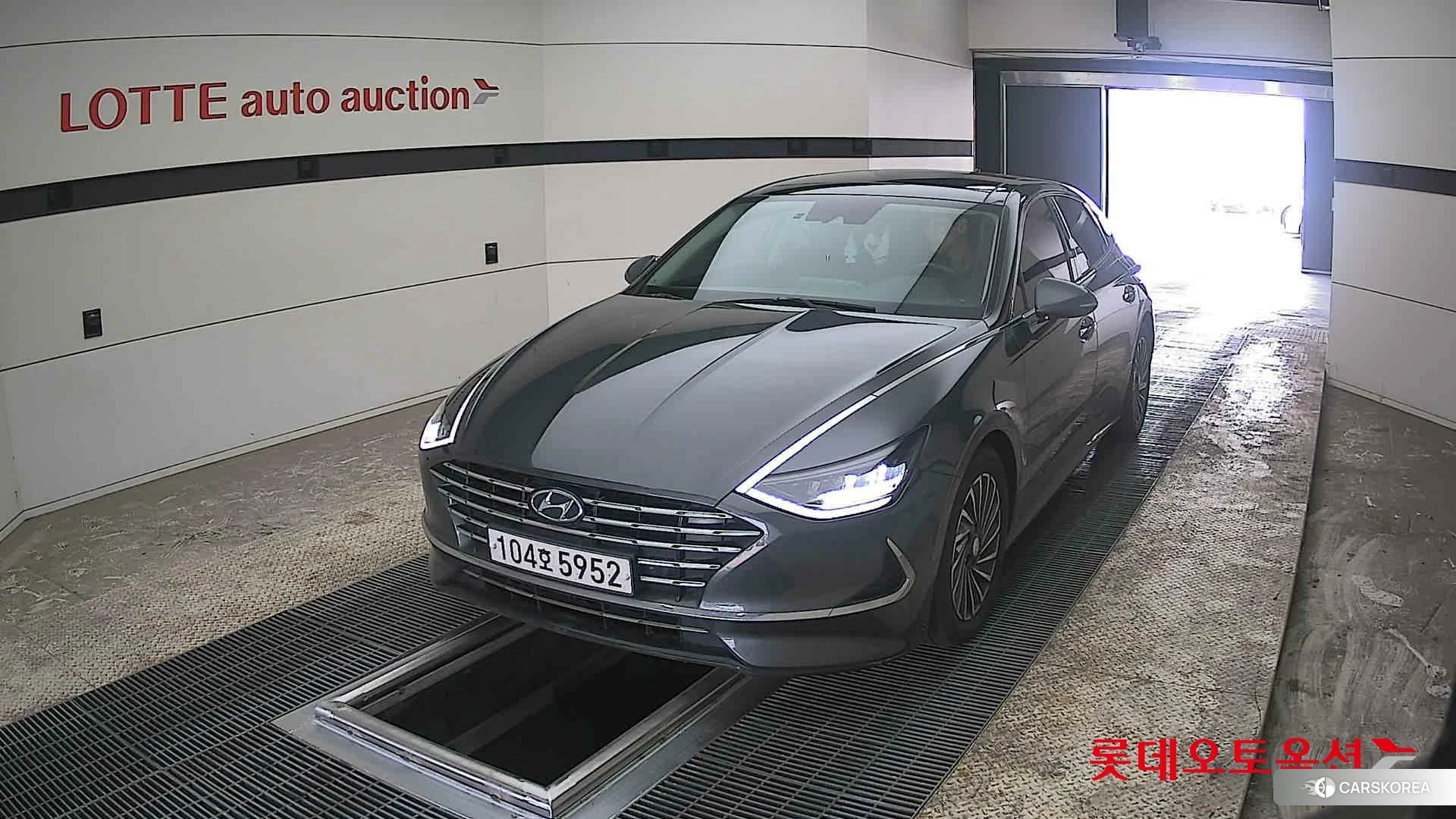 Hyundai Sonata Hybrid 2021 Nocturne Gray из Кореи