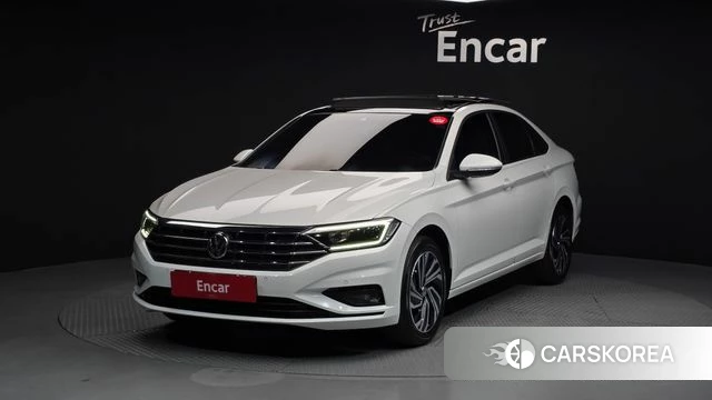Volkswagen 7th Generation of Jetta 2021 Белый из Кореи