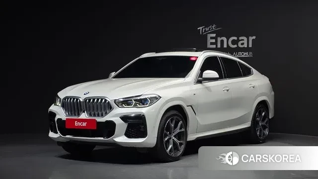 BMW X6 (G06) 2022 Белый из Кореи