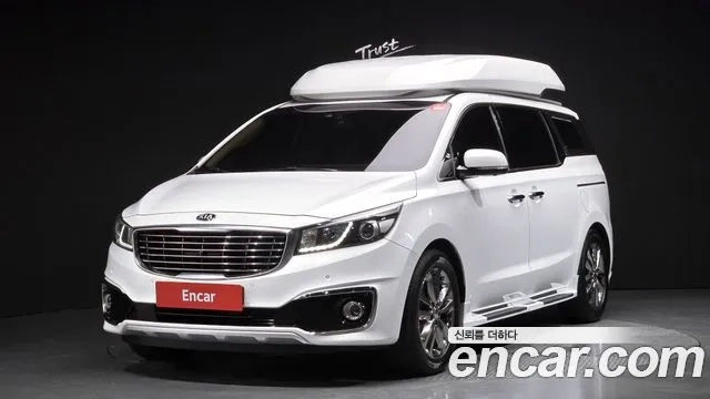 Kia All New Carnival 2018 Белый из Кореи