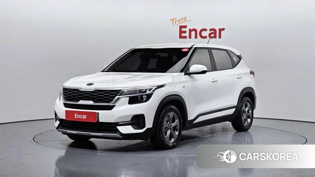 Kia Seltos 2021 Белый из Кореи