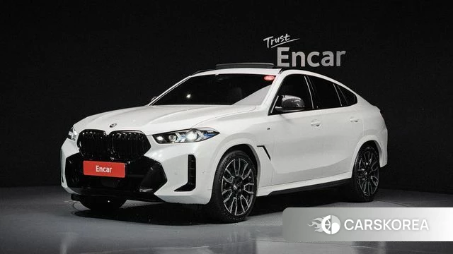 BMW X6 (G06) 2024 Черный из Кореи