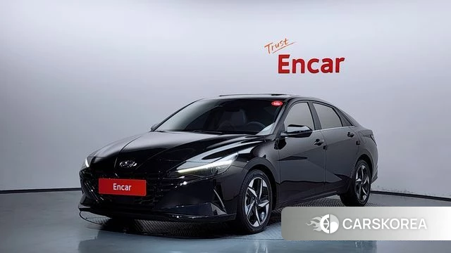 Hyundai Avante (CN7) 2020 Черный из Кореи