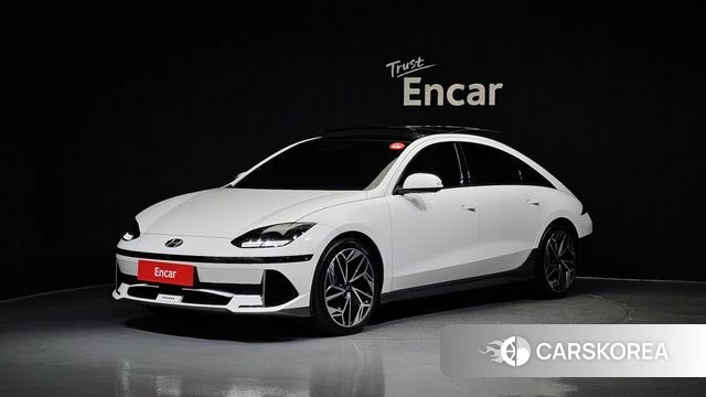 Hyundai Ionic 6 2022 Белый из Кореи
