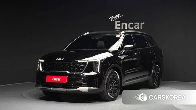 Kia The New Sorento 4th Generation 2024 Черный из Кореи