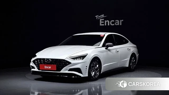 Hyundai Sonata (DN8) 2021 Белый из Кореи