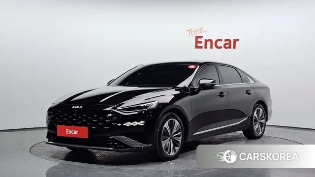 Kia K8 Hybrid 2024 Черный из Кореи