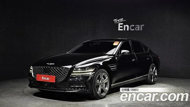 Genesis G80 (RG3) 2020 Черный из Кореи