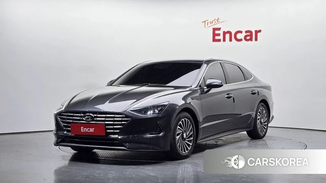 Hyundai Sonata Hybrid (DN8) 2023 Черный из Кореи