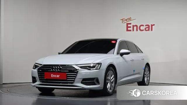 Audi A6 (C8) 2023 Белый из Кореи