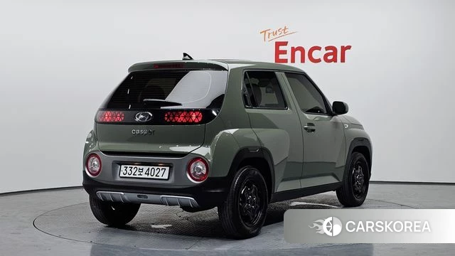 Hyundai Casper 2022 Темно-зеленый из Кореи